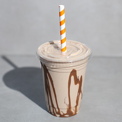 Hazelnut Shortbread Millionaire Milkshake