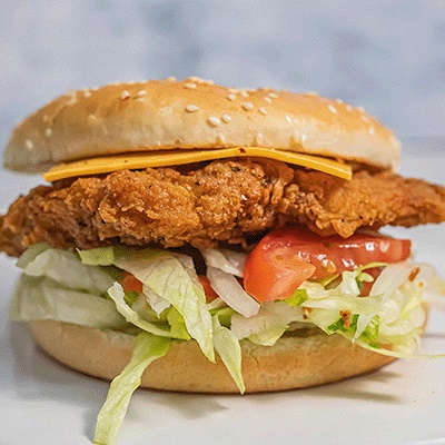 Rooster Fillet Burger