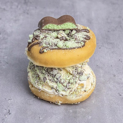 Areo Mint 'Ice Cream' Doughnut
