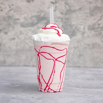Strawberry & Raspberry Milkshake
