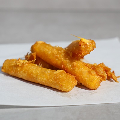 4pc Battered Cheese Strings (V)