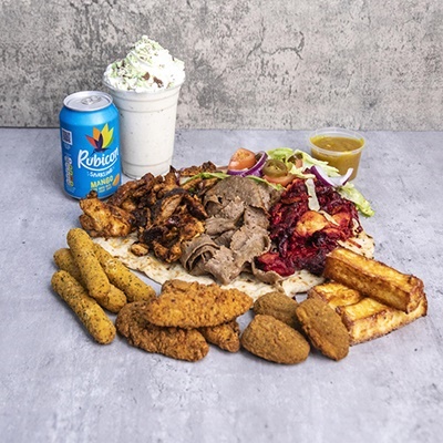 Kebab Naan Milkshake Deal