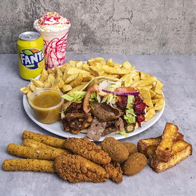 Kebab Pitta Milkshake Deal